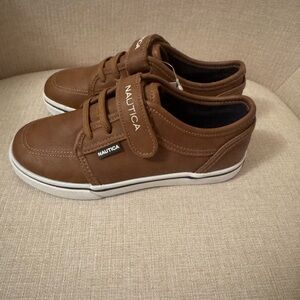 Nautica Brown Boys Dress Shoe-NWT